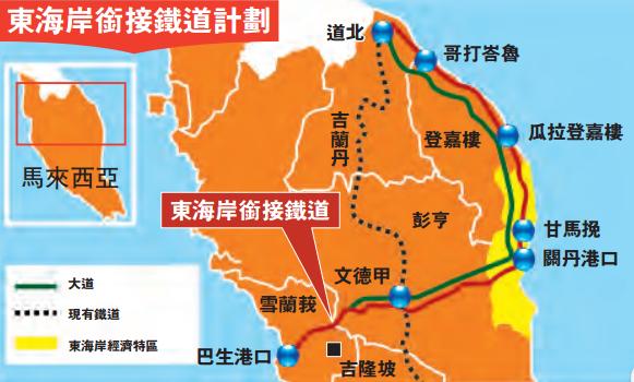 中国交建：马来西亚东BOB海岸铁路项目暂停